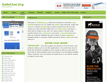 Tablet Screenshot of delhichat.org